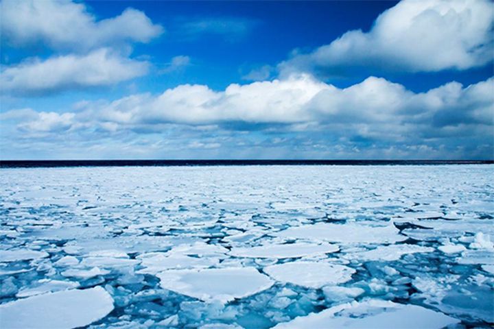 北海道 鄂霍次克海 流冰