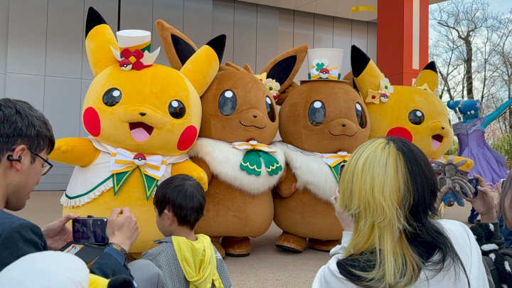 ▲於今年2/5全新開幕的《PokePark Kanto》。　記者－游琮玄／攝影