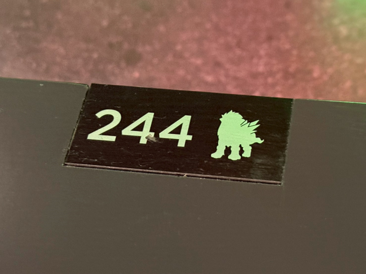  ▲座位編號會對應圖鑑的寶可夢編號。