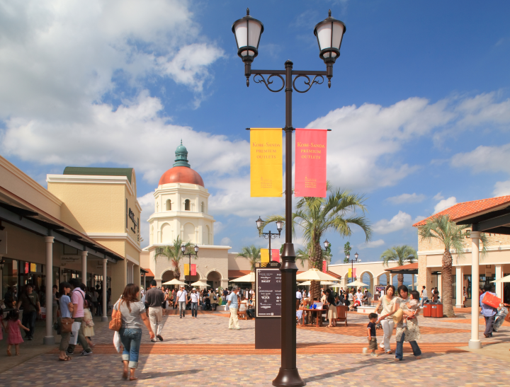  ▲「神戶三田 PREMIUM OUTLETS®」為阪神地區購物必訪商場。　圖：2025 MITSUBISHI ESTATE・SIMON Co.,Ltd.／提供